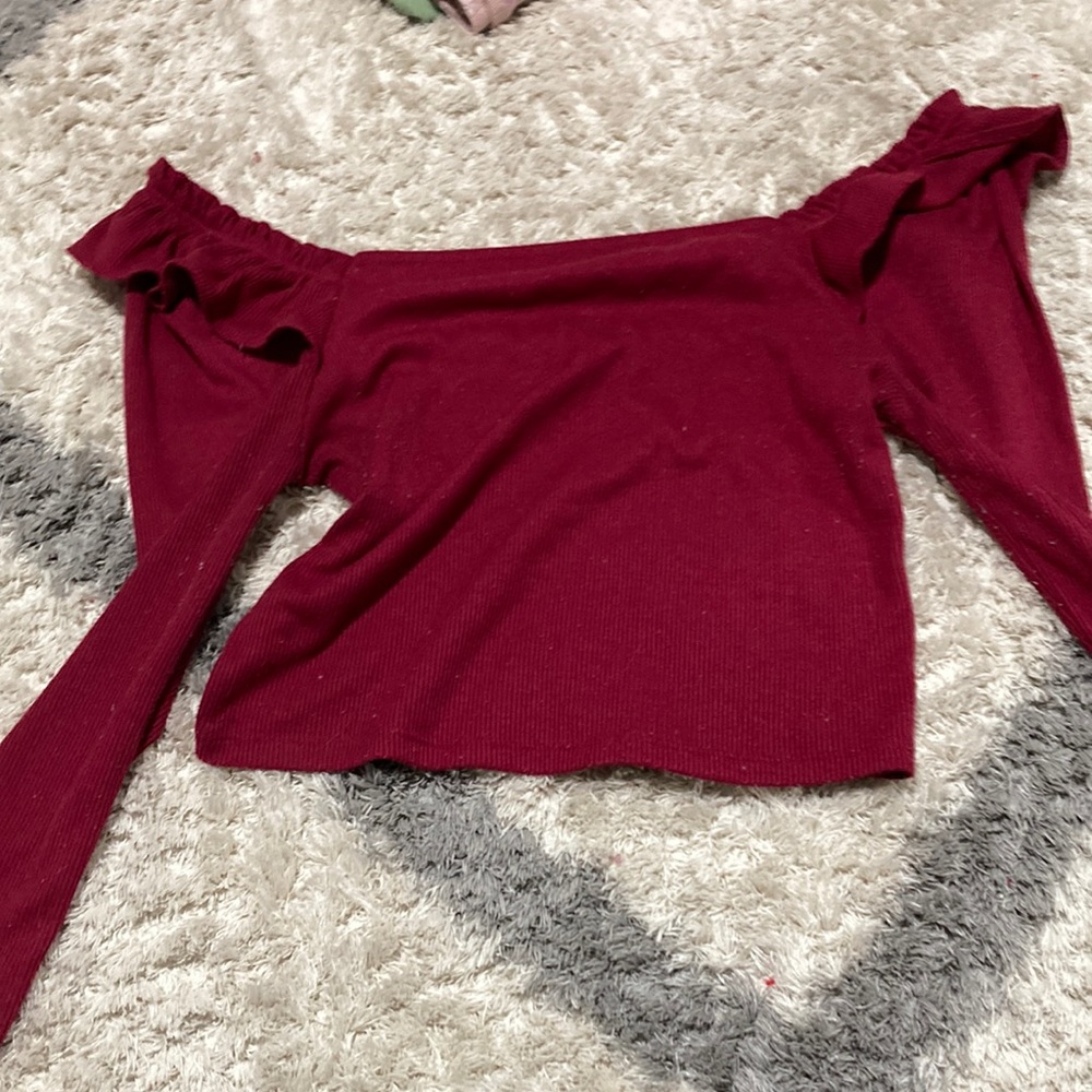 off the sholder crop